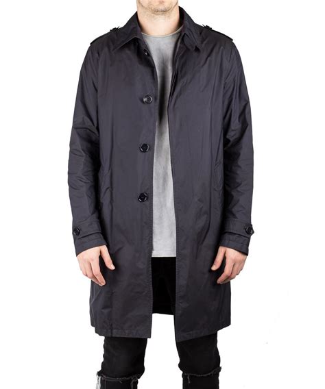 prada men banana coat|Prada men's raincoat.